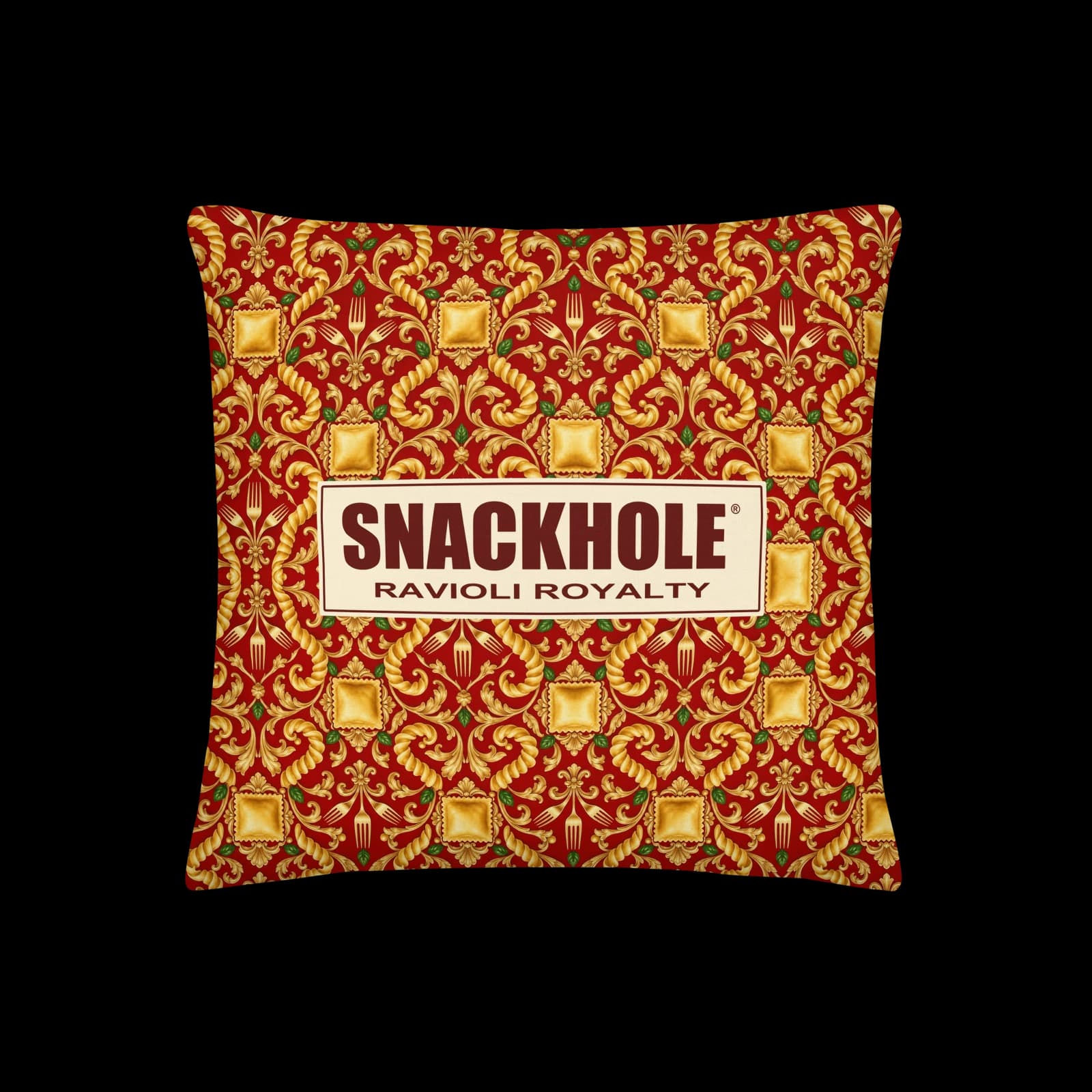 Ravioli Royalty — Pillow