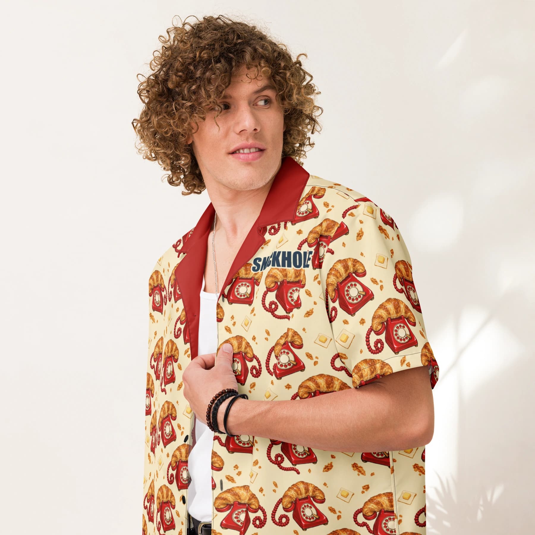 Croissant Hotline — Resort Shirt