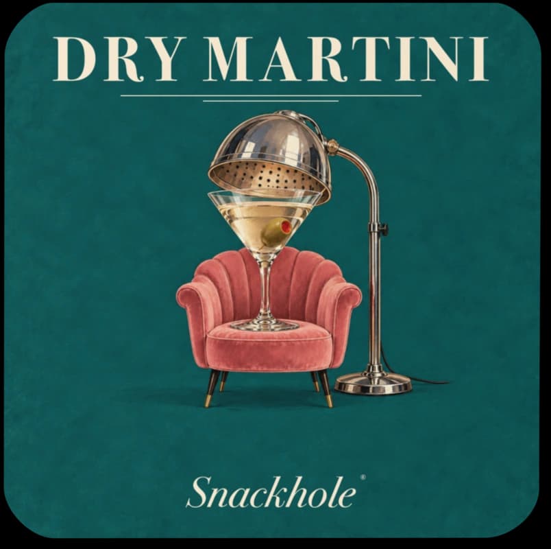 Dry Martini — Coaster