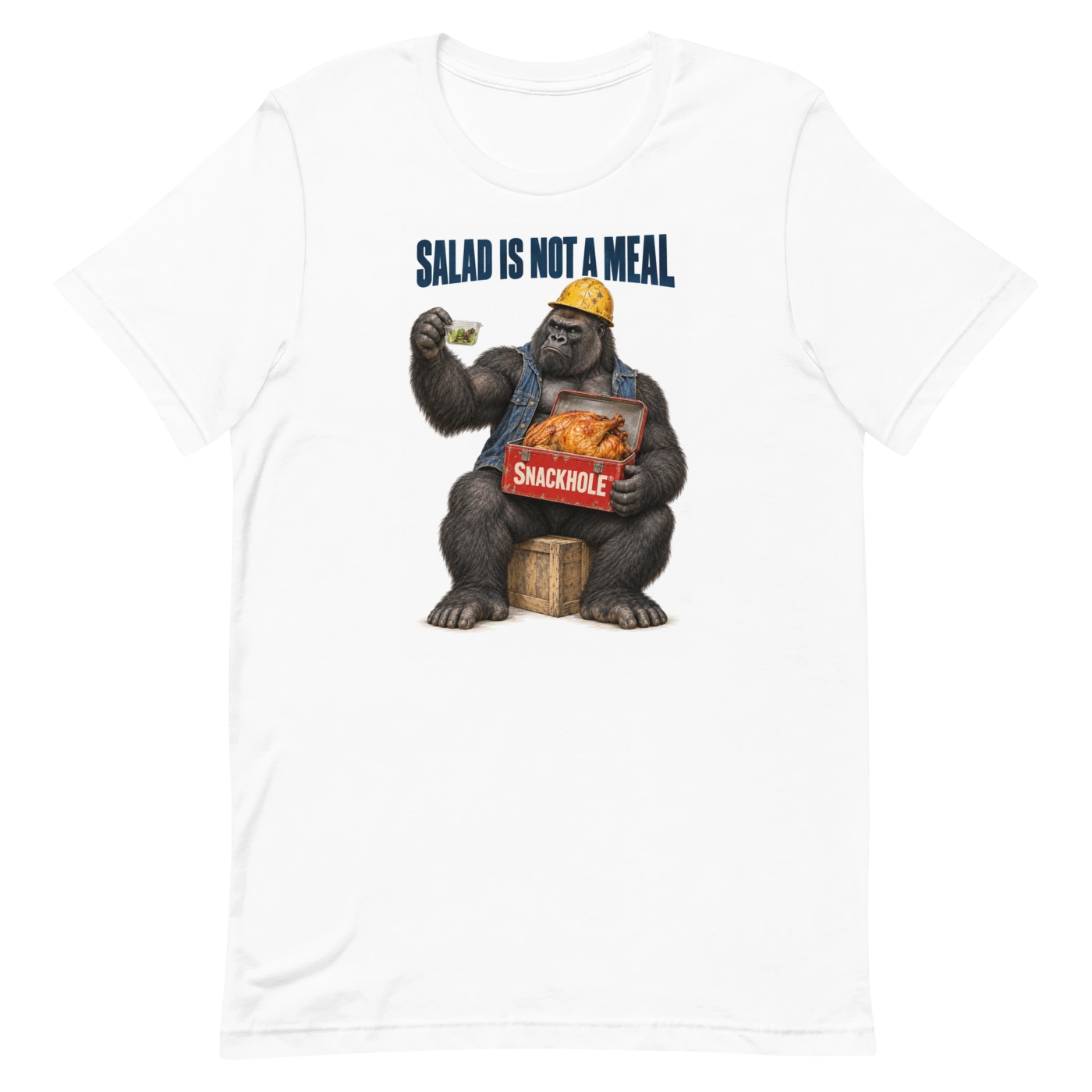 Lunch Break — Tee — white illustrated T-shirt